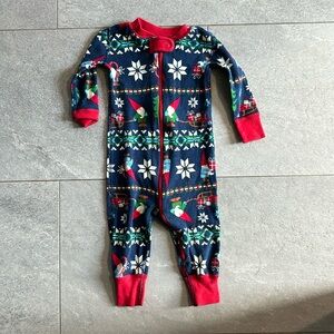 Hanna Andersson Footless Romper Pajama Gnomes